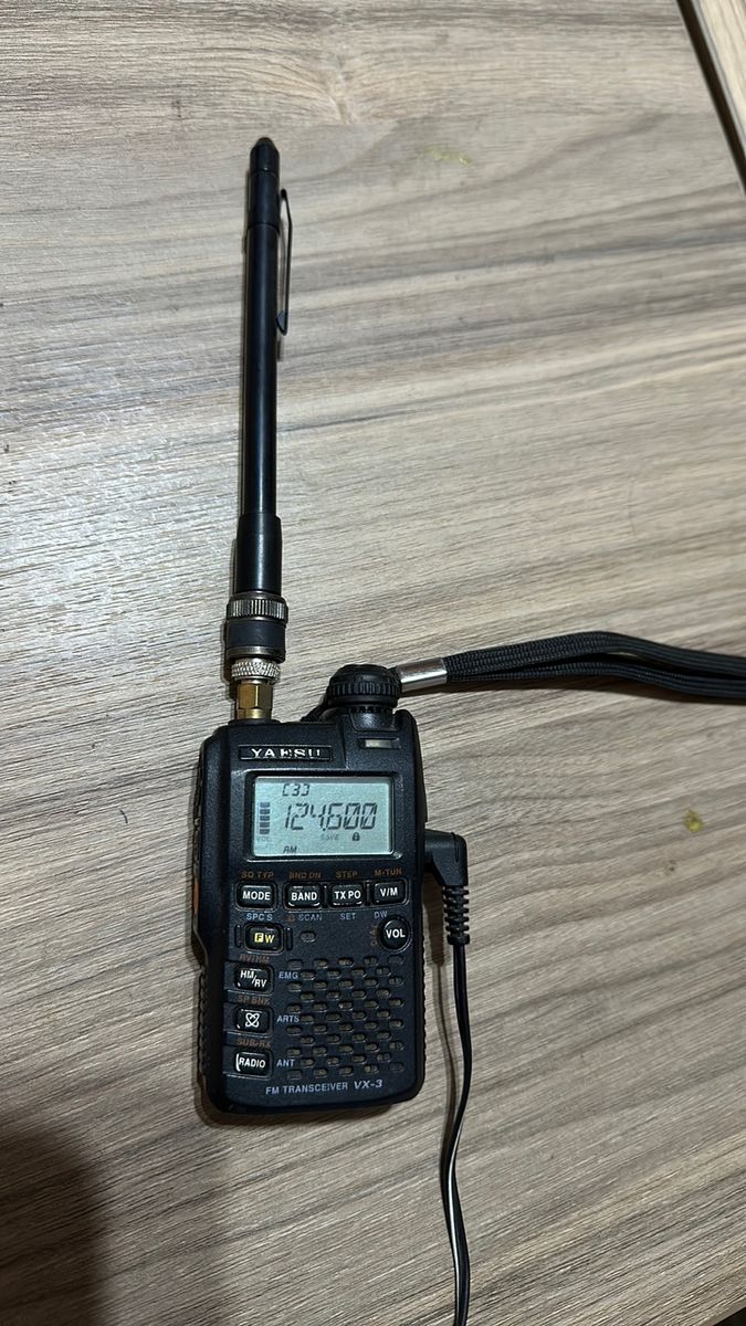 Rádio Transceiver Yaesu Vx-3 | Yaesu Usado 89355162 | enjoei