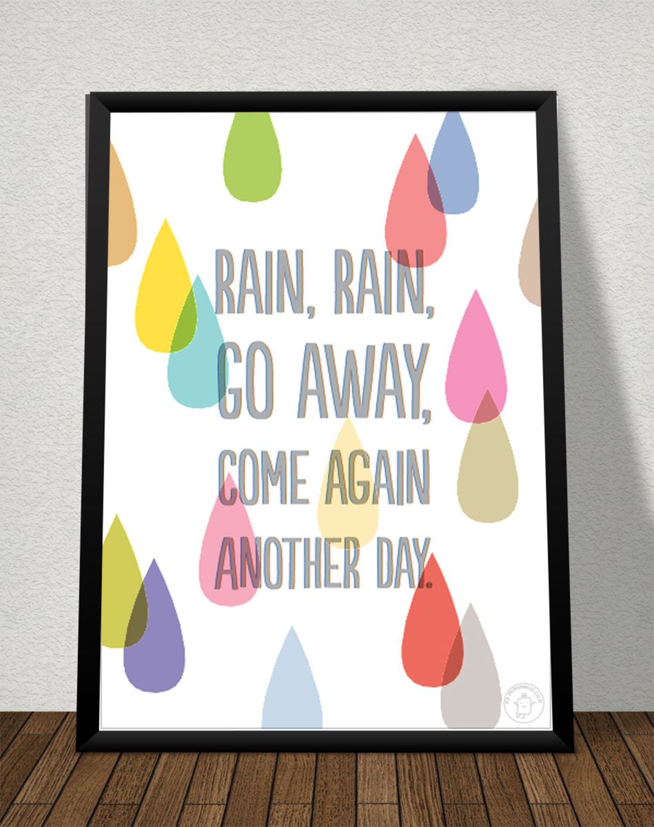 rain, rain. - decoração lorem ipsum