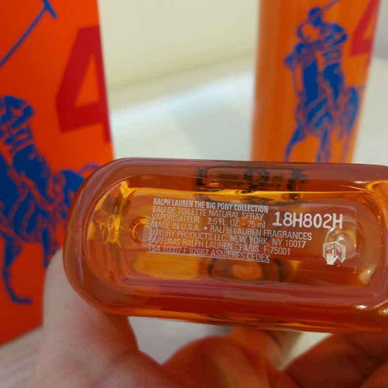 Ralph Lauren For Men - The Big Pony Collection #4 (Orange