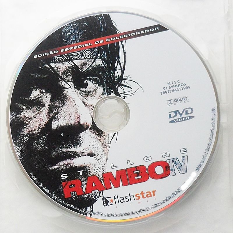 Dvd Edição Especial Seminovo do Filme ( Rambo 4 ), Filme e Série Dvd Usado  82156894