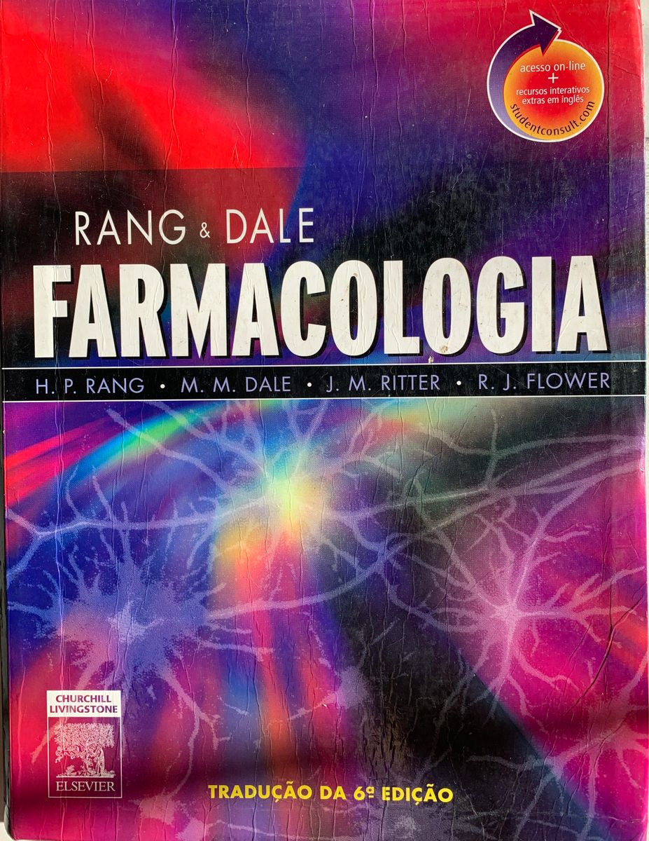 Rang & Dale Farmacologia - 6a Edição | Livro Elsevier Usado 63601362 ...