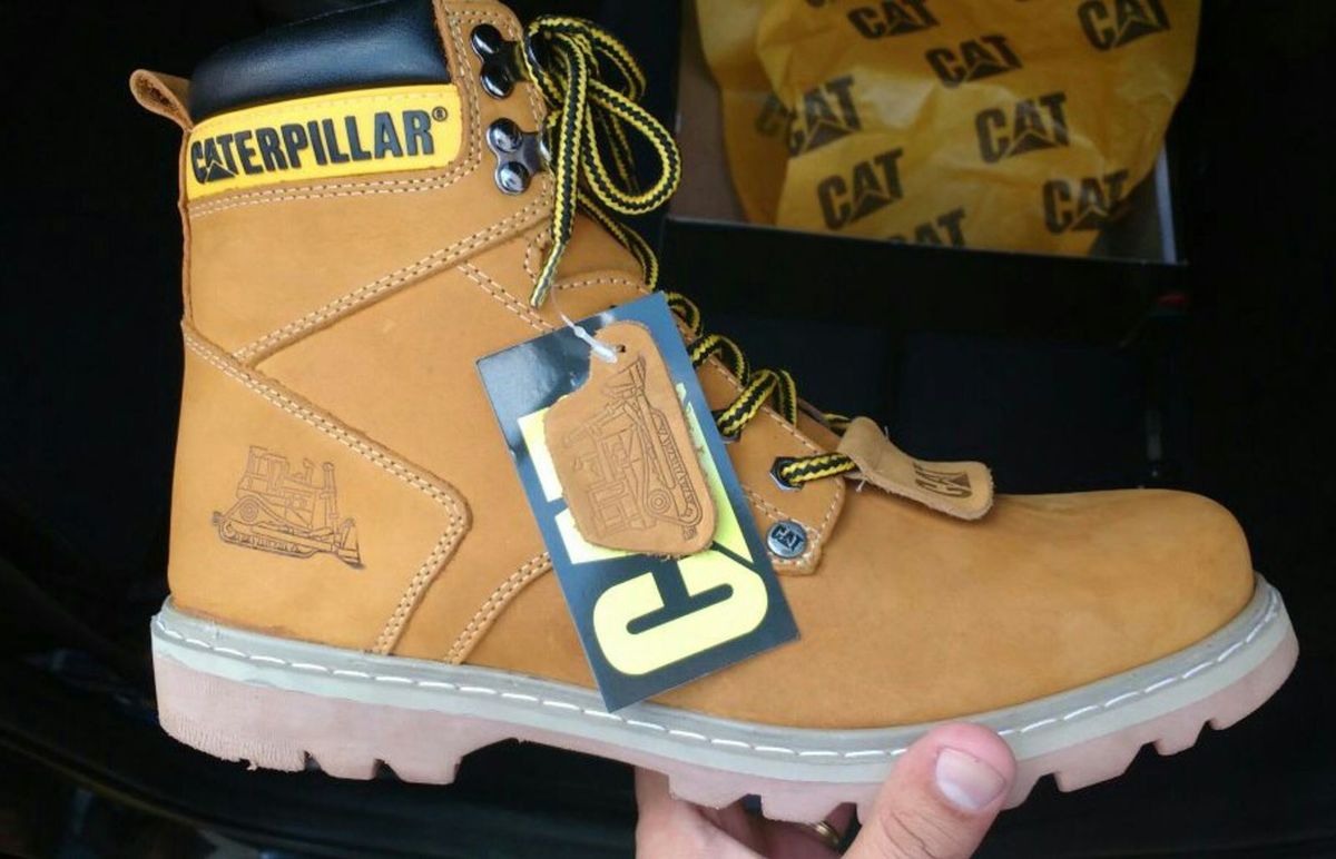 bota caterpillar com ca original