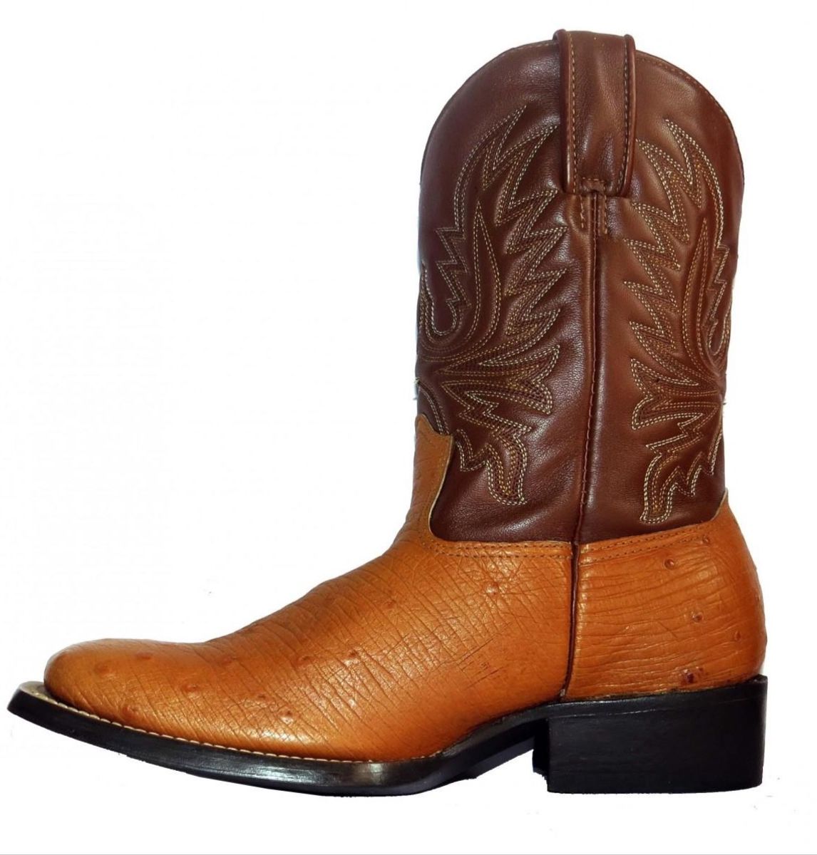 bota barriga de avestruz