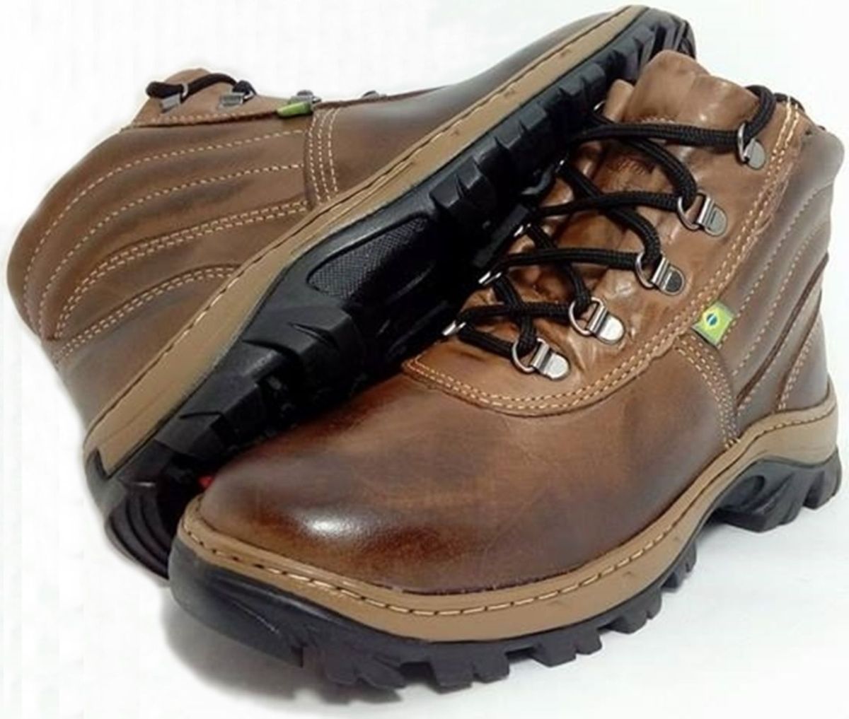 bota de segurança masculina com ca