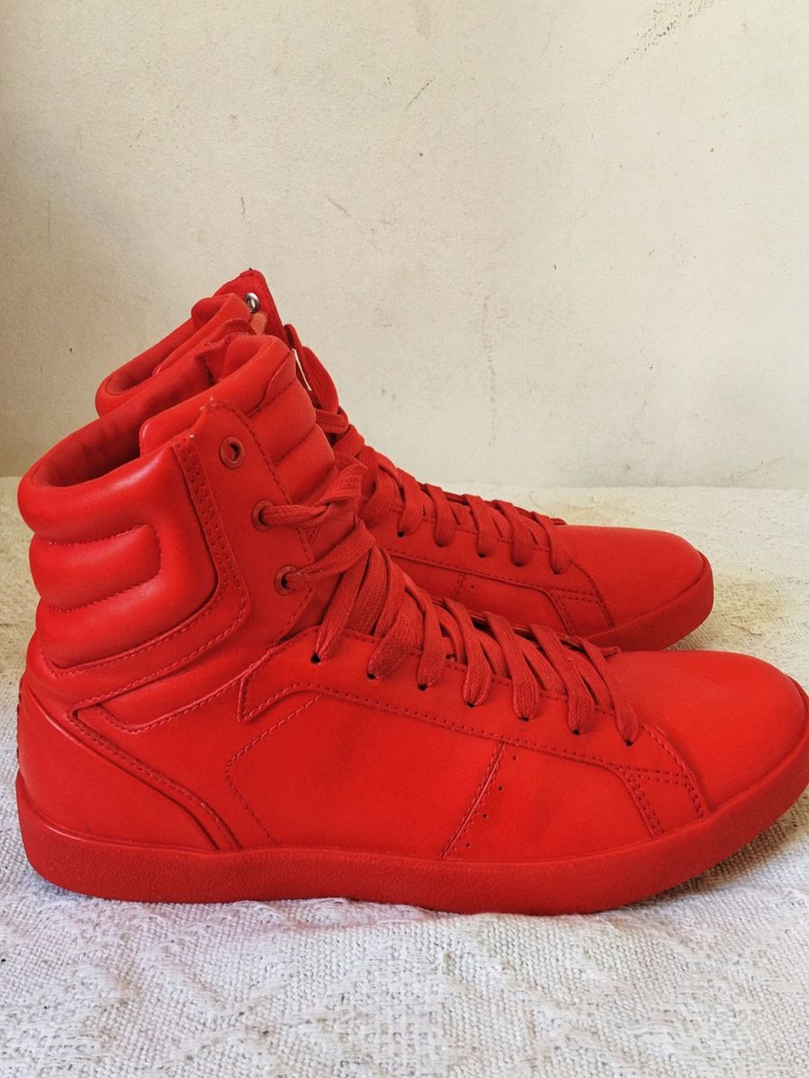 tenis zara masculino cano alto