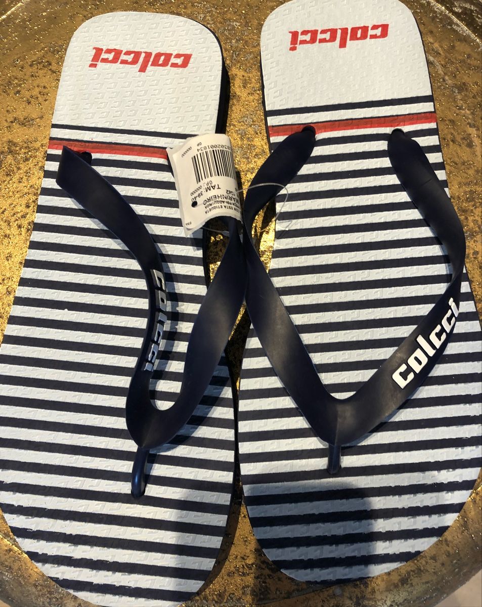 sandália da colcci masculina