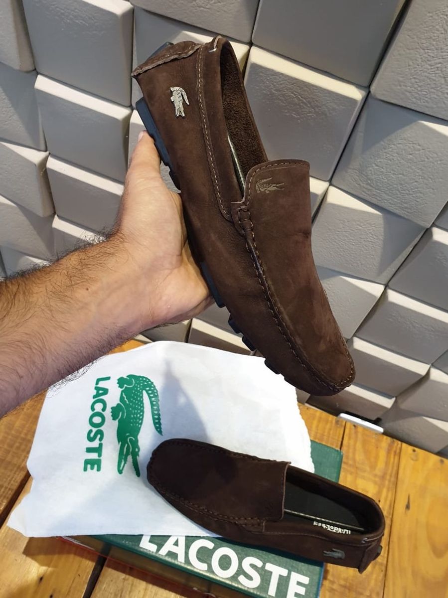 mocassim feminino lacoste