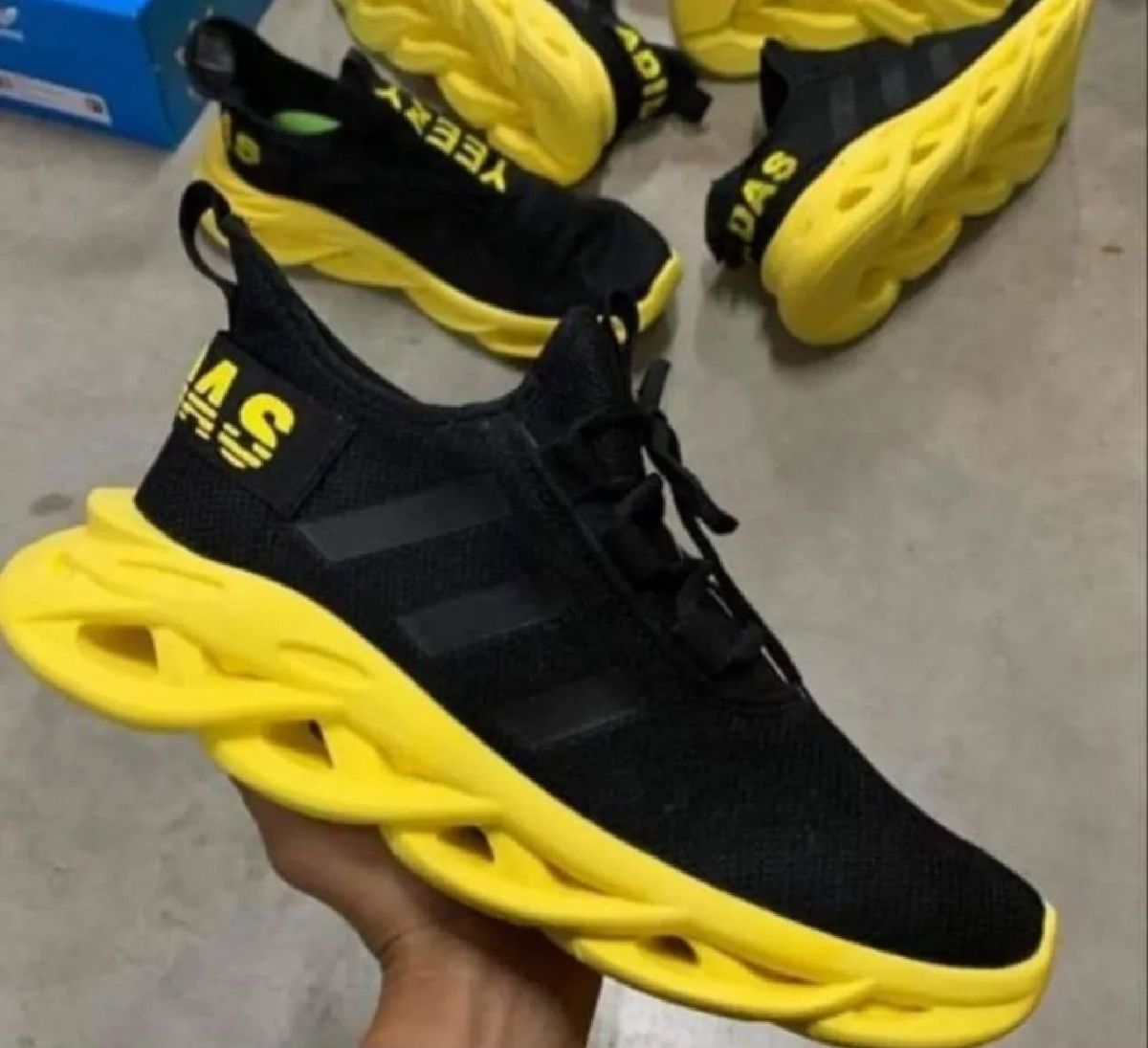 tenis amarelo adidas