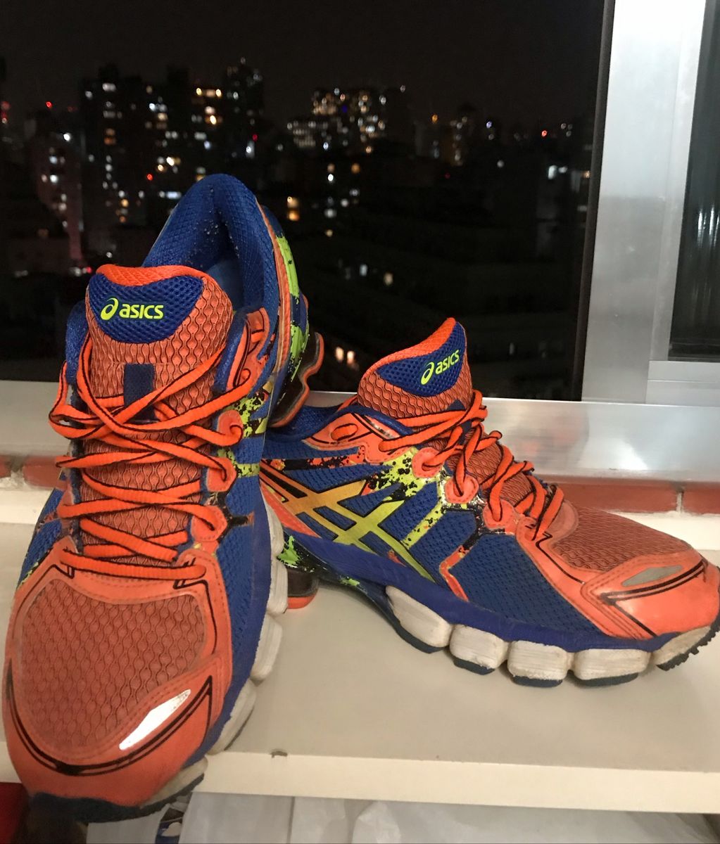 tenis asics sendai 2 masculino azul