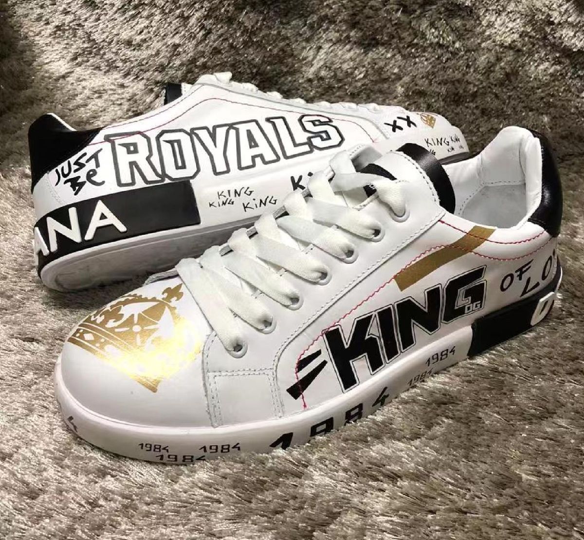 tenis dolce gabbana branco masculino