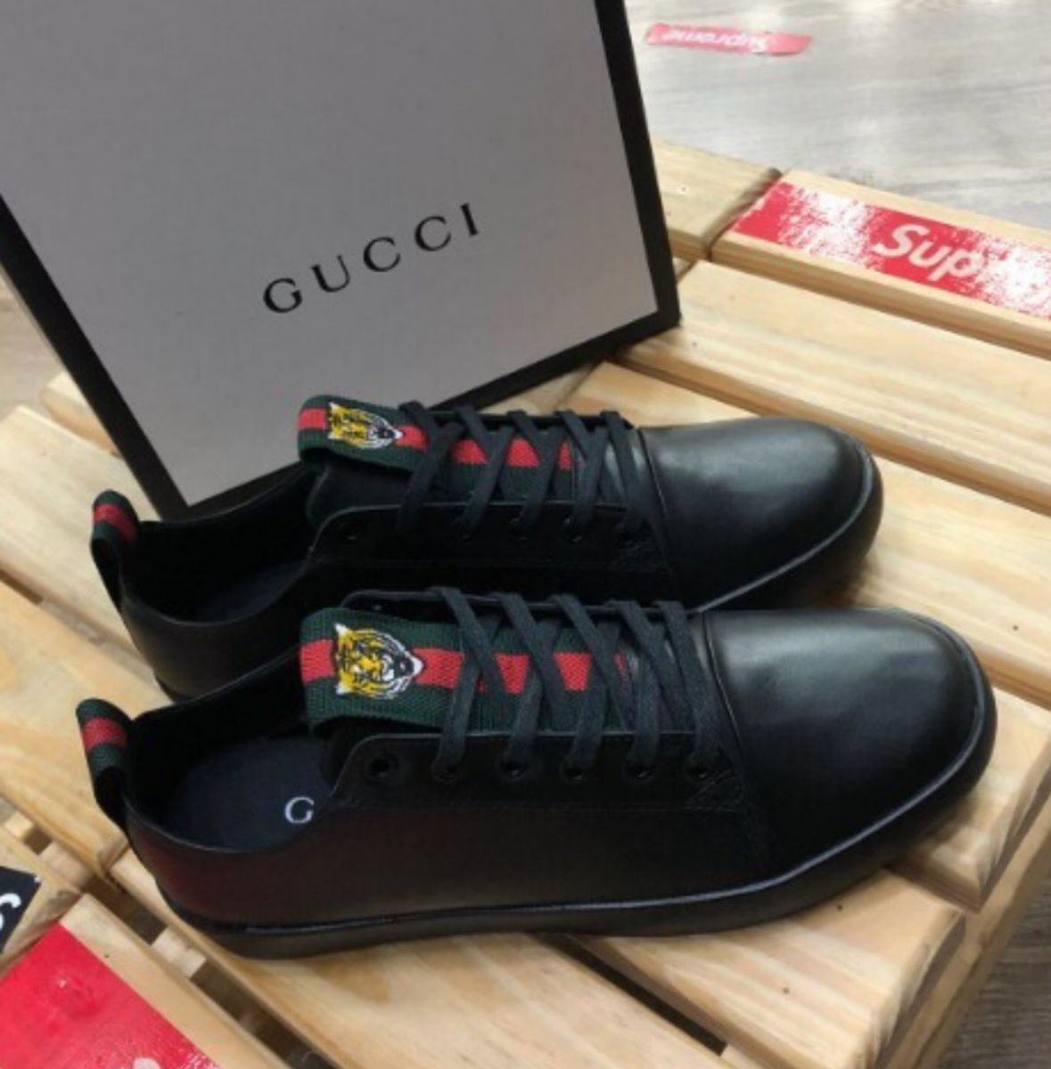 tenis masculino da gucci