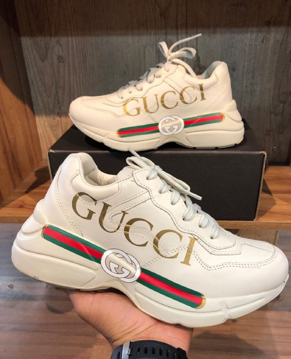 tenis masculino gucci