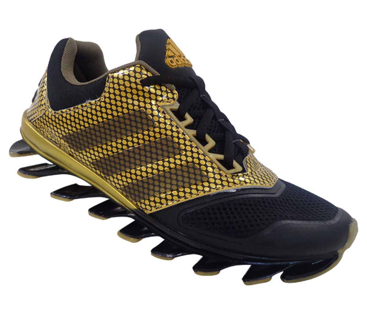 springblade preto e dourado