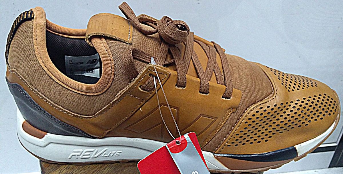 tênis couro new balance u 520 masculino