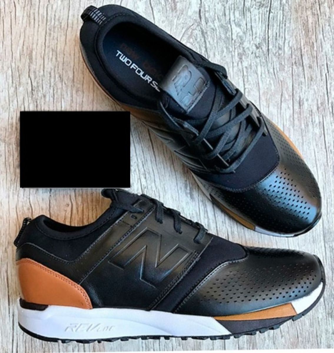 tênis new balance lifestyle 247 preto