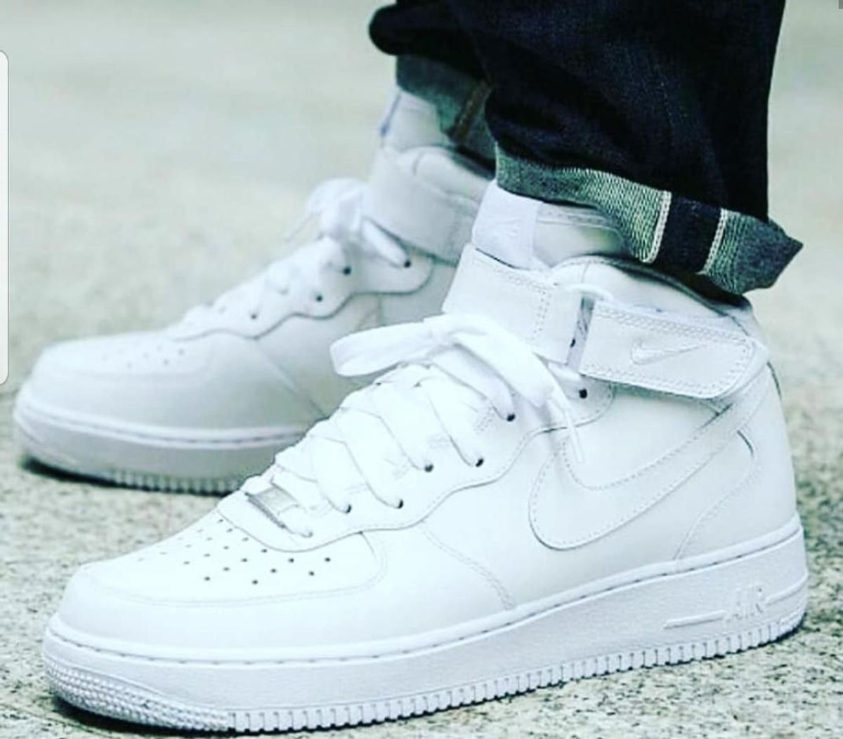 nike botinha branco masculino