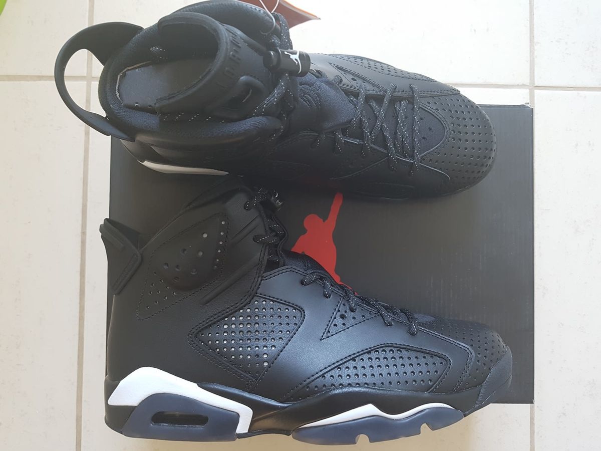 air jordan 6 retro preto