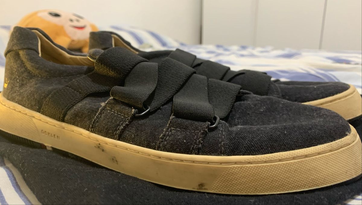 tenis osklen falso