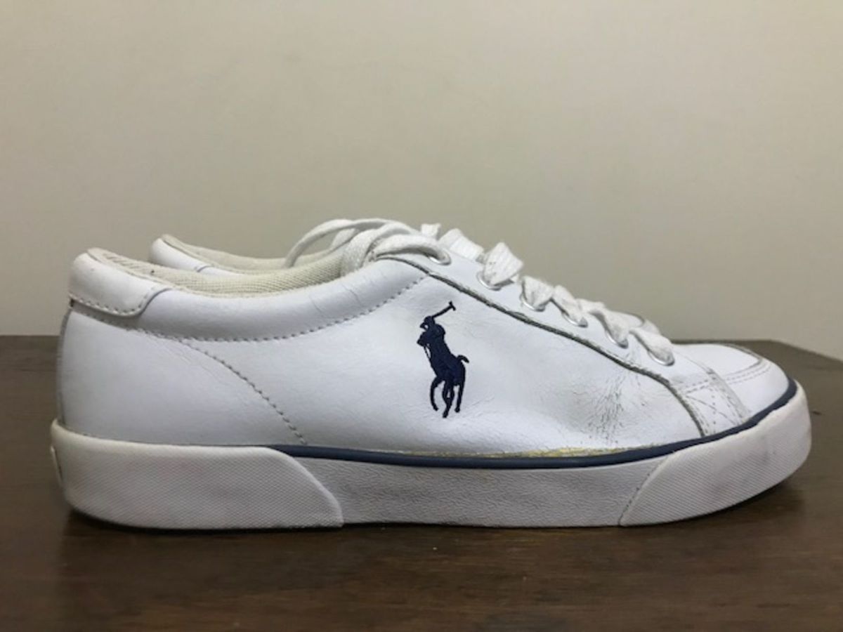 sapato da polo branco