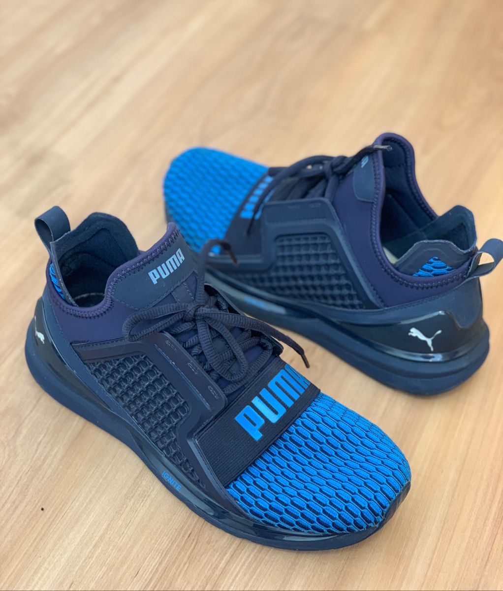 tenis puma ignite azul