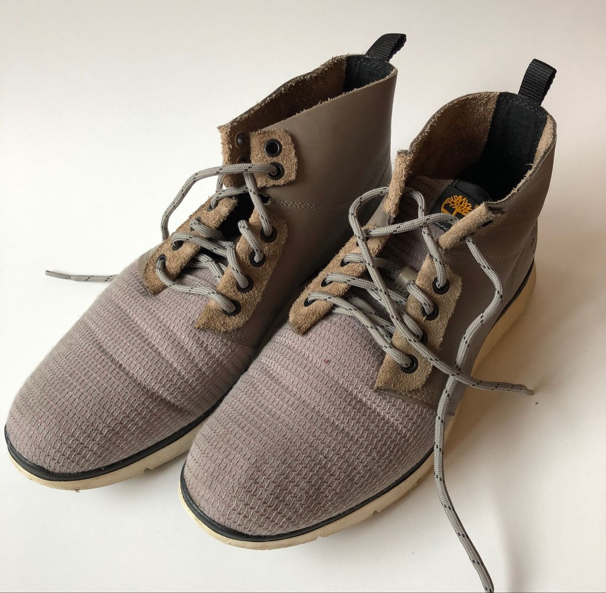 tenis cano alto timberland