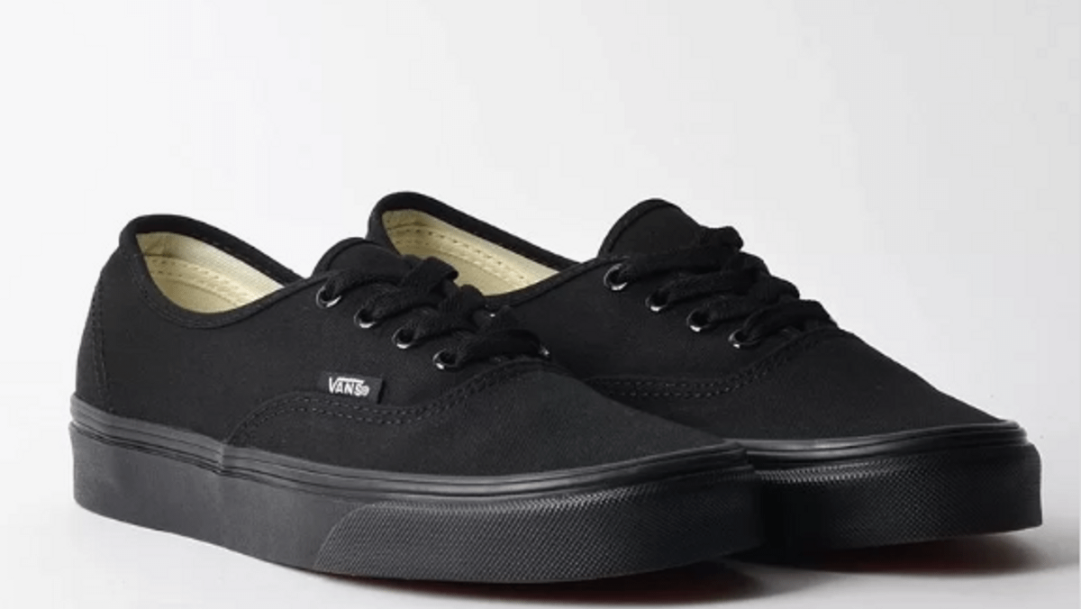 tenis vans authentic preto masculino