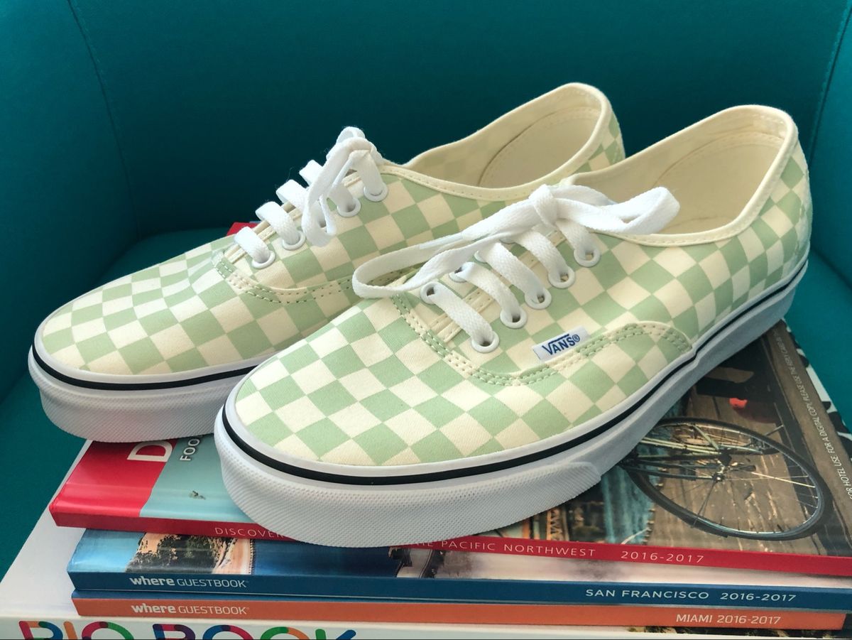 vans authentic quadriculado