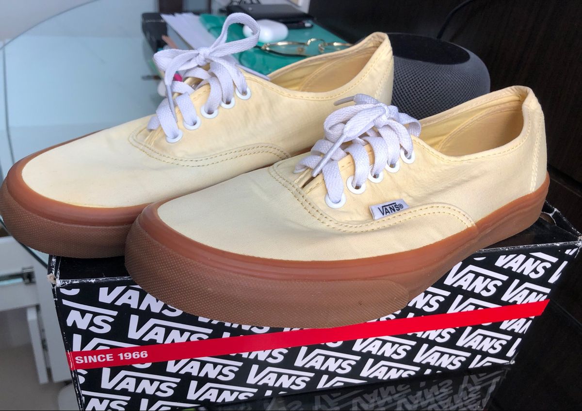 tênis authentic gum outsole