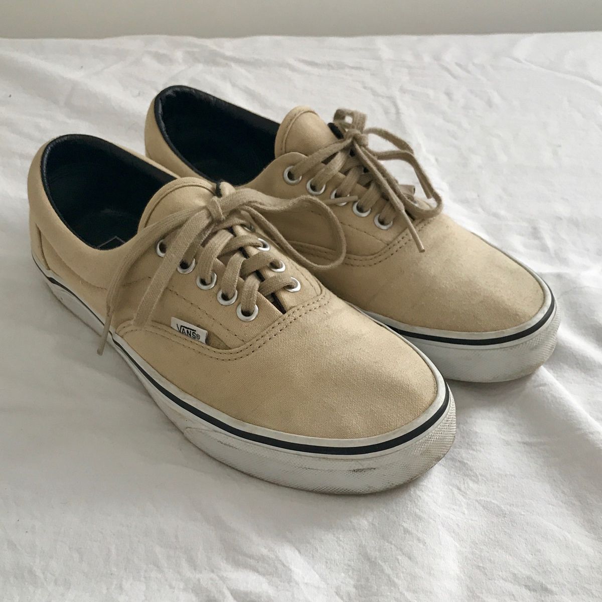 tenis vans masculino bege