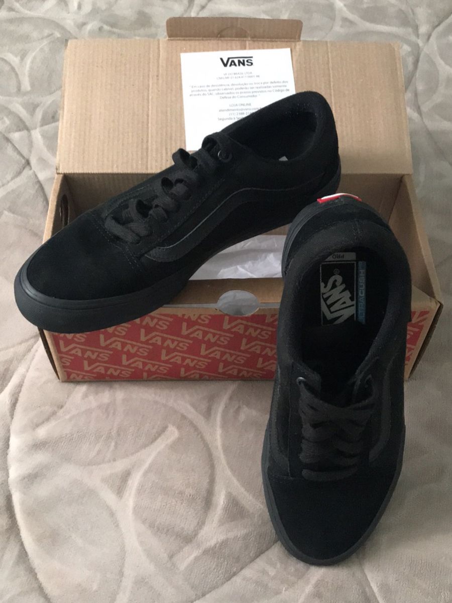 tênis old skool pro preto