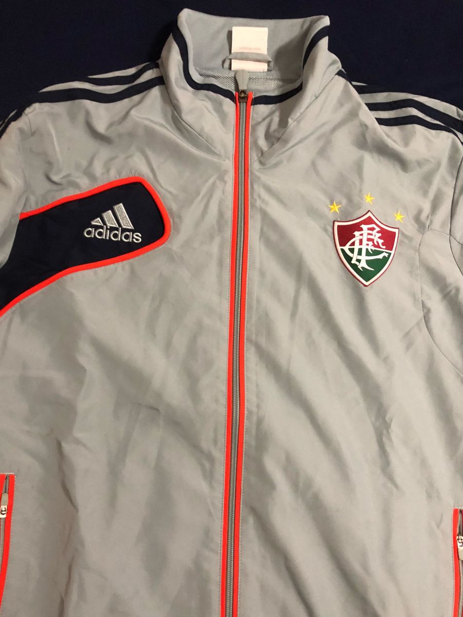 casaco fluminense adidas branco