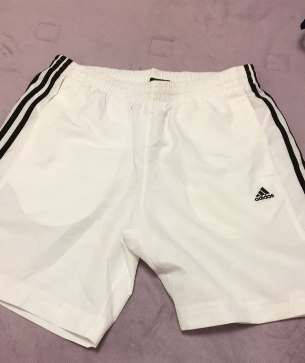 bermuda adidas masculina branca