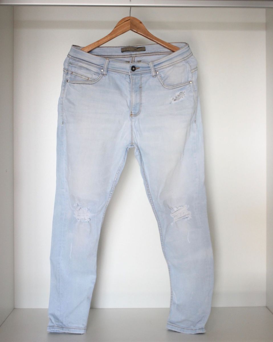 calça jeans zara masculina