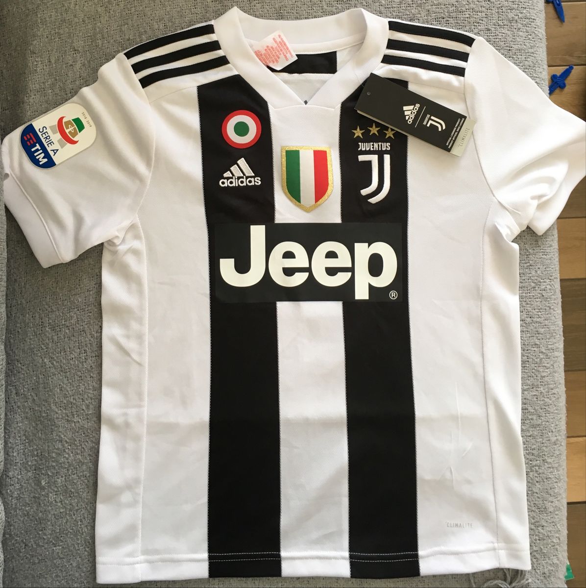 camisa juventus infantil oficial