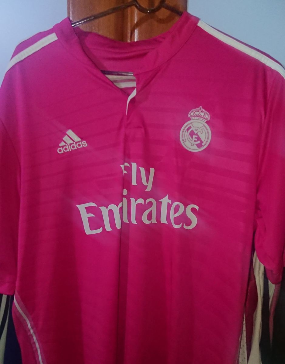 blusa real madrid rosa