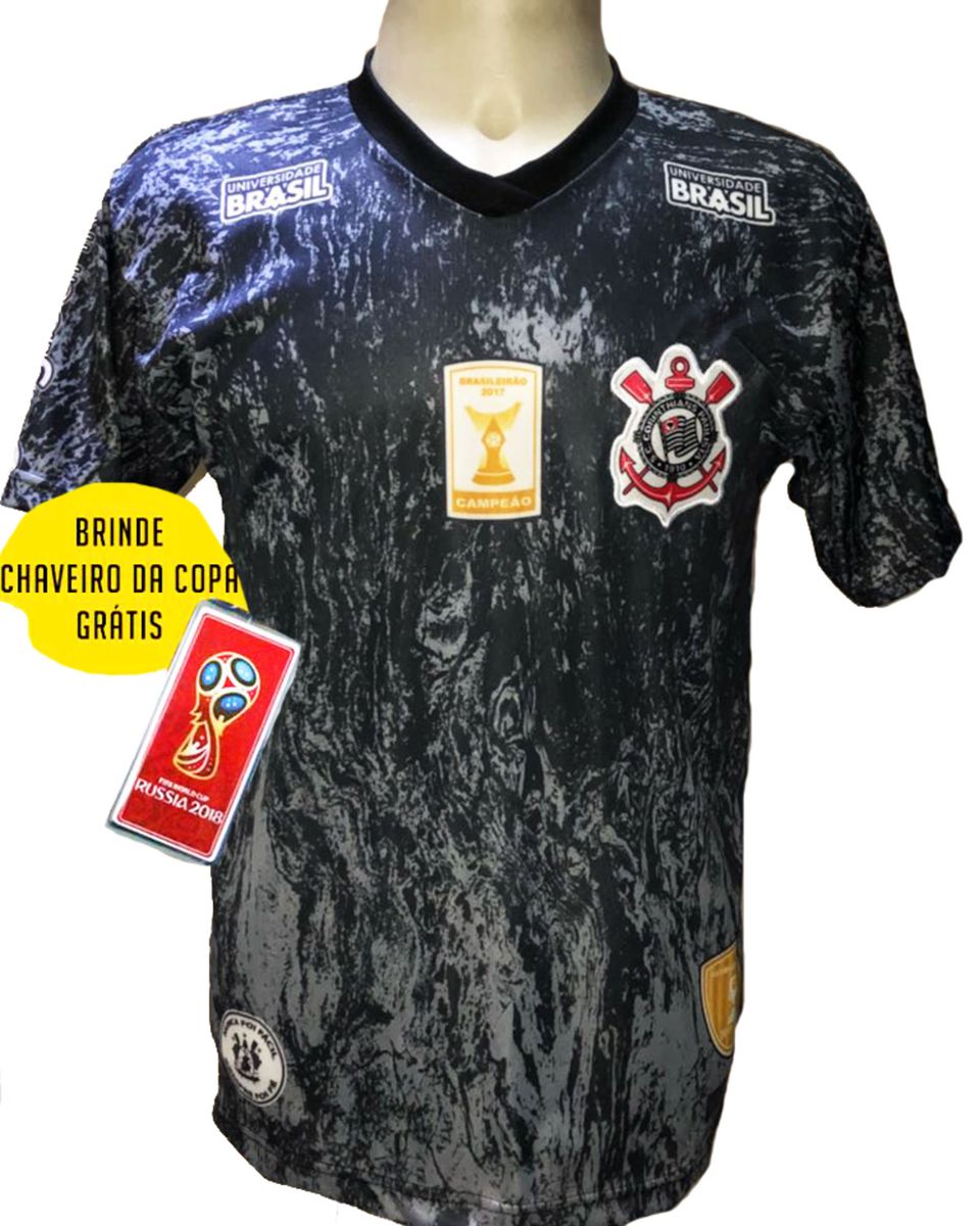 camisa preta do corinthians 2018