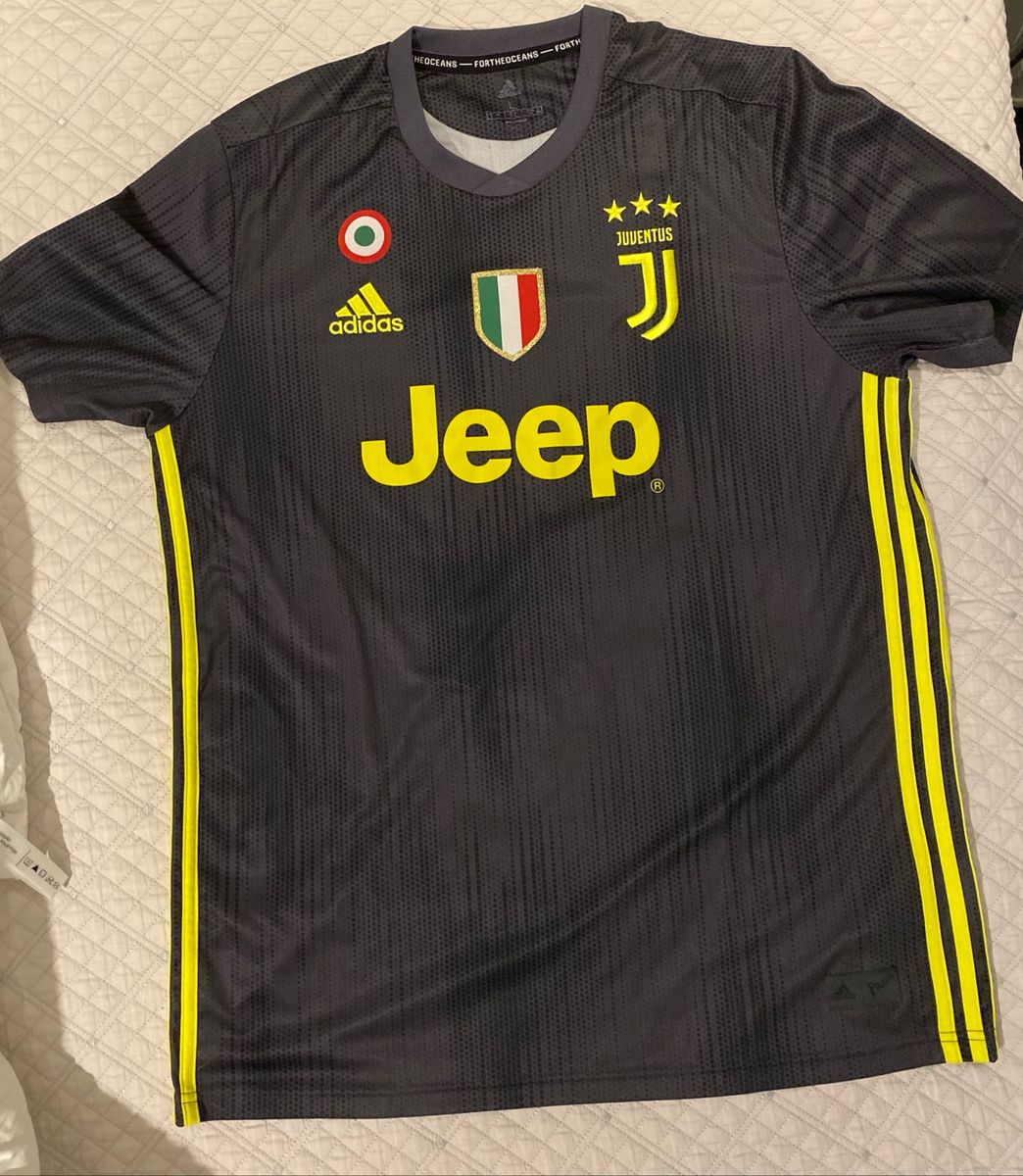 camisa juventus preta 2018