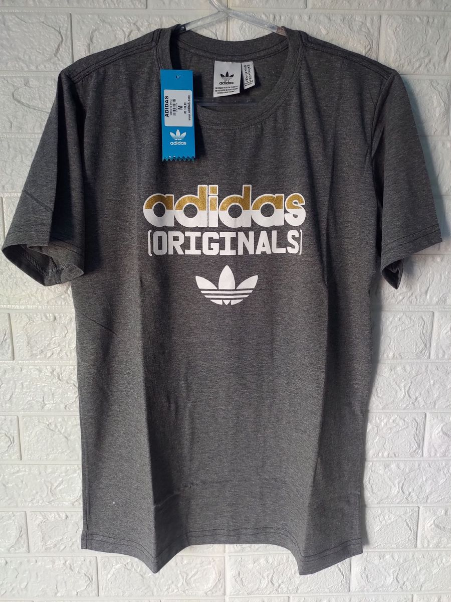 camisa malha adidas