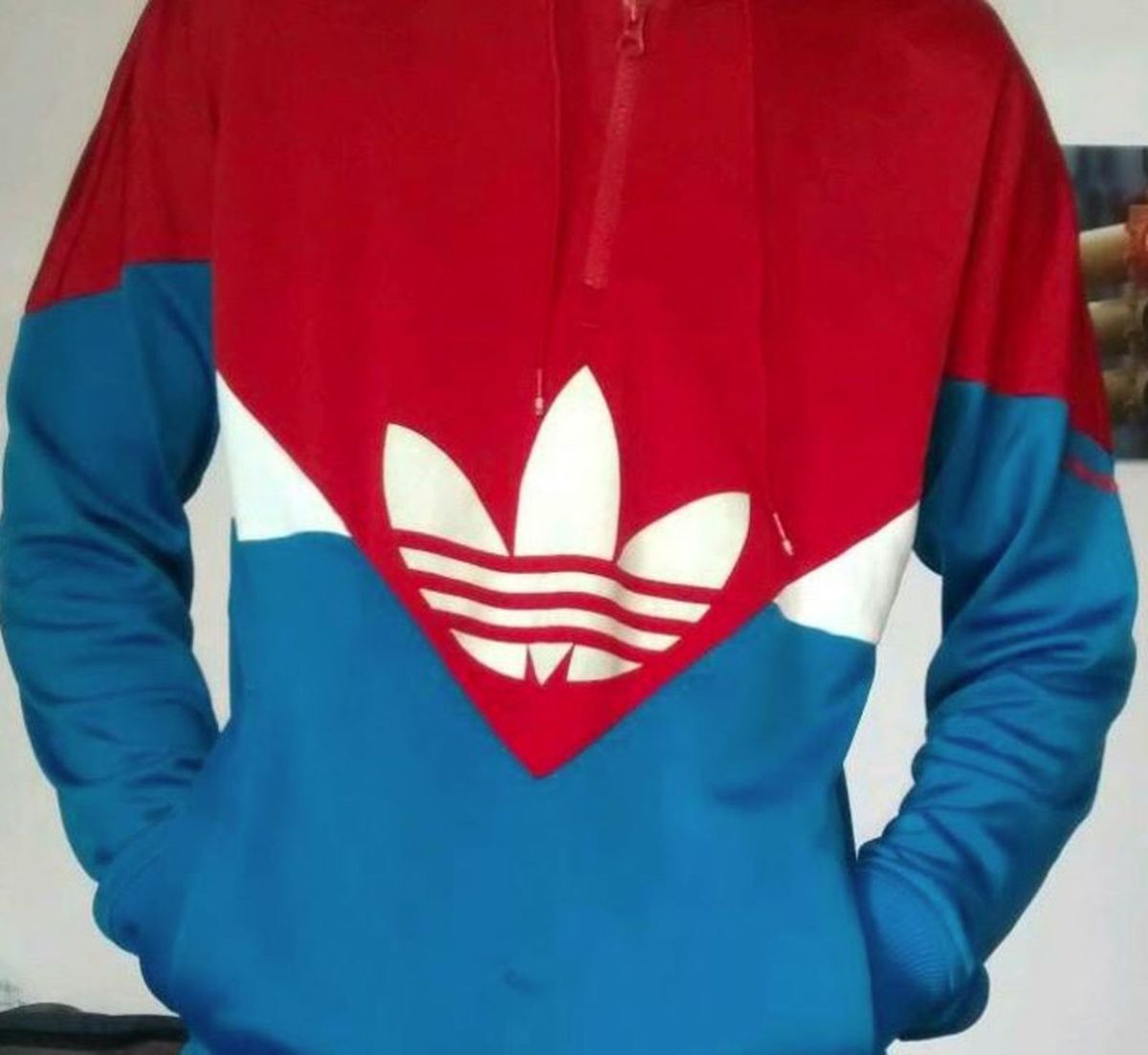 blusa de frio da adidas original