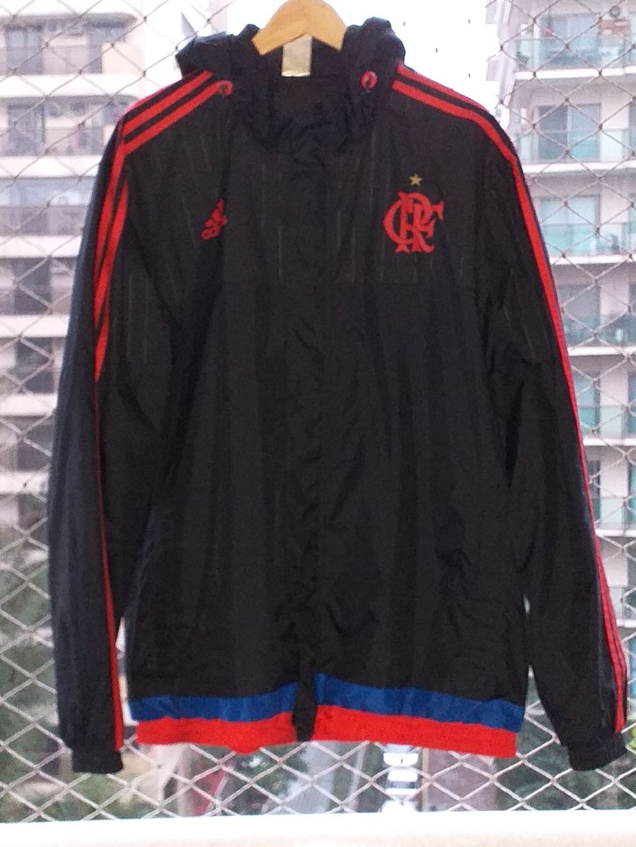 jaqueta flamengo de chuva adidas 2019