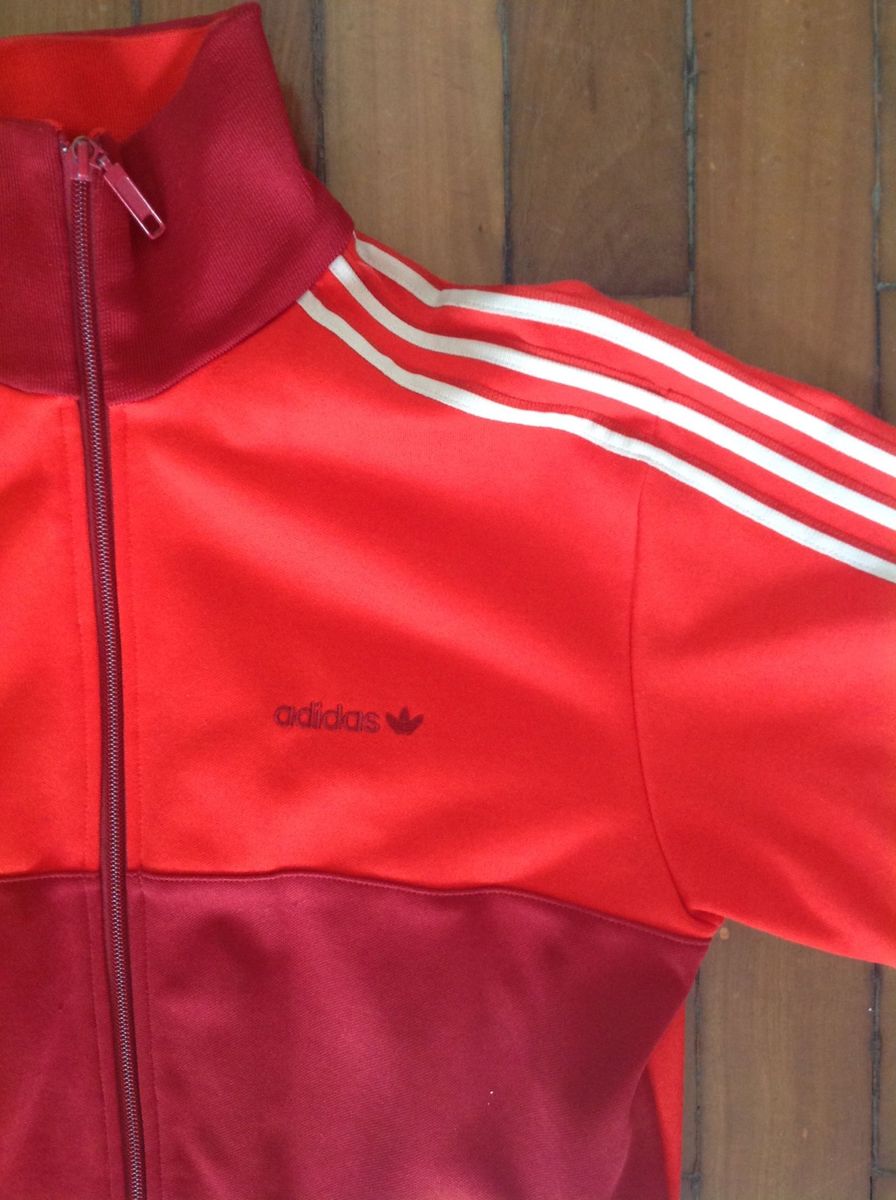 jaqueta adidas bordo