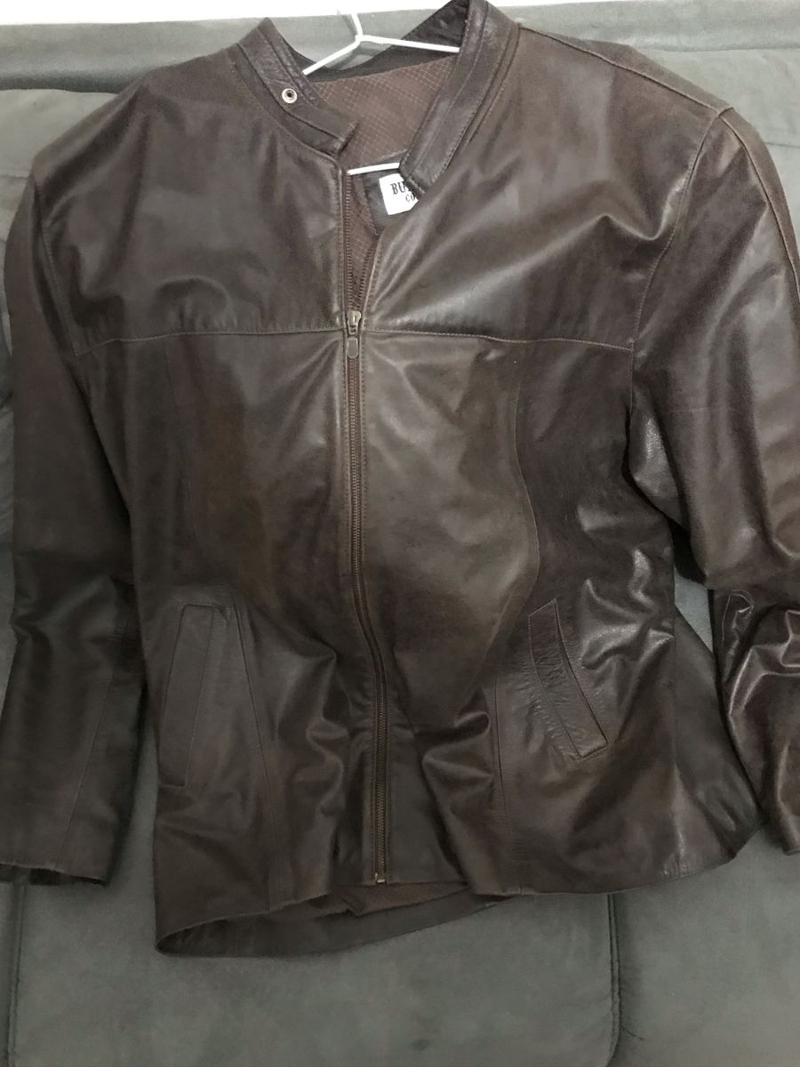 jaqueta de couro xinvmong original