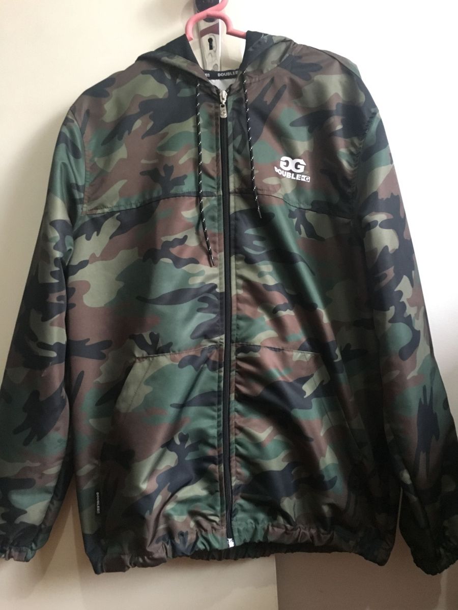 jaqueta corta vento double g