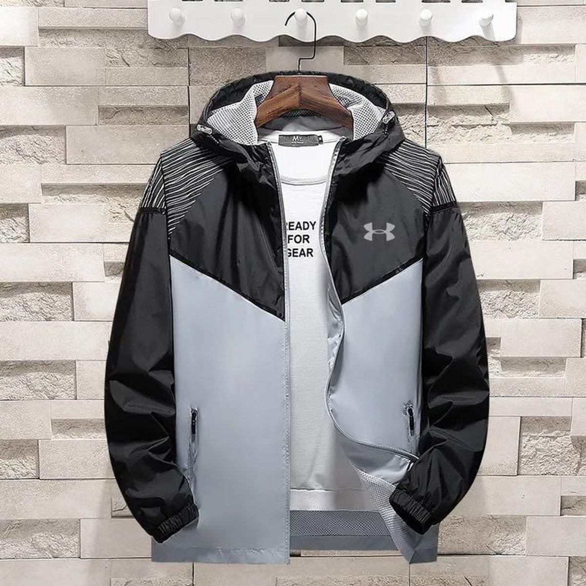 jaqueta under armour sportstyle pique masculina