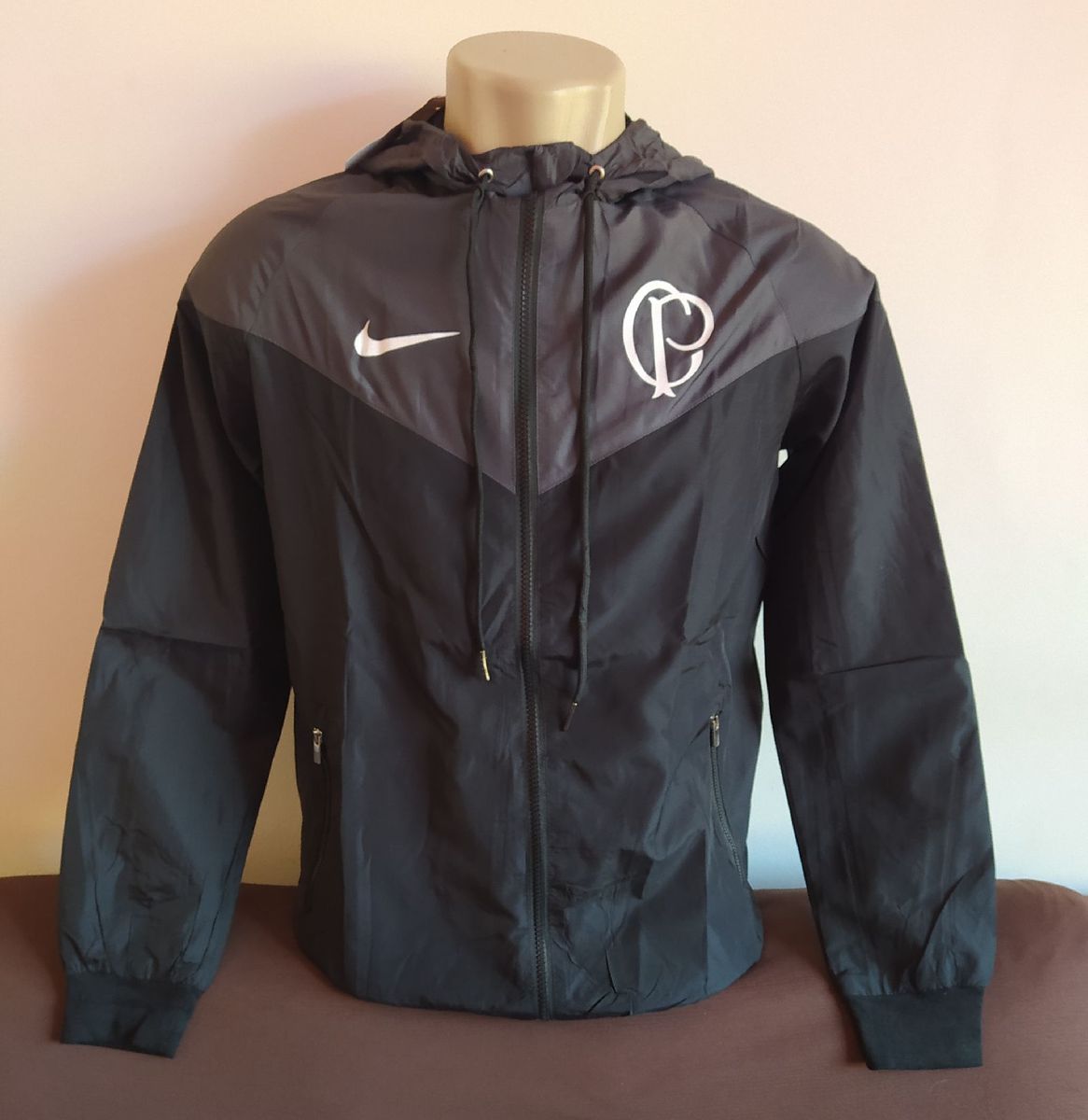 jaqueta impermeavel nike dupla face