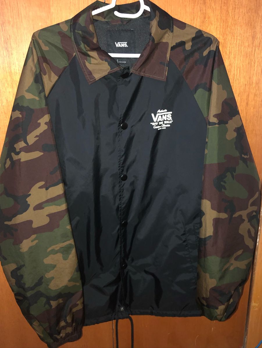 jaqueta vans camuflada
