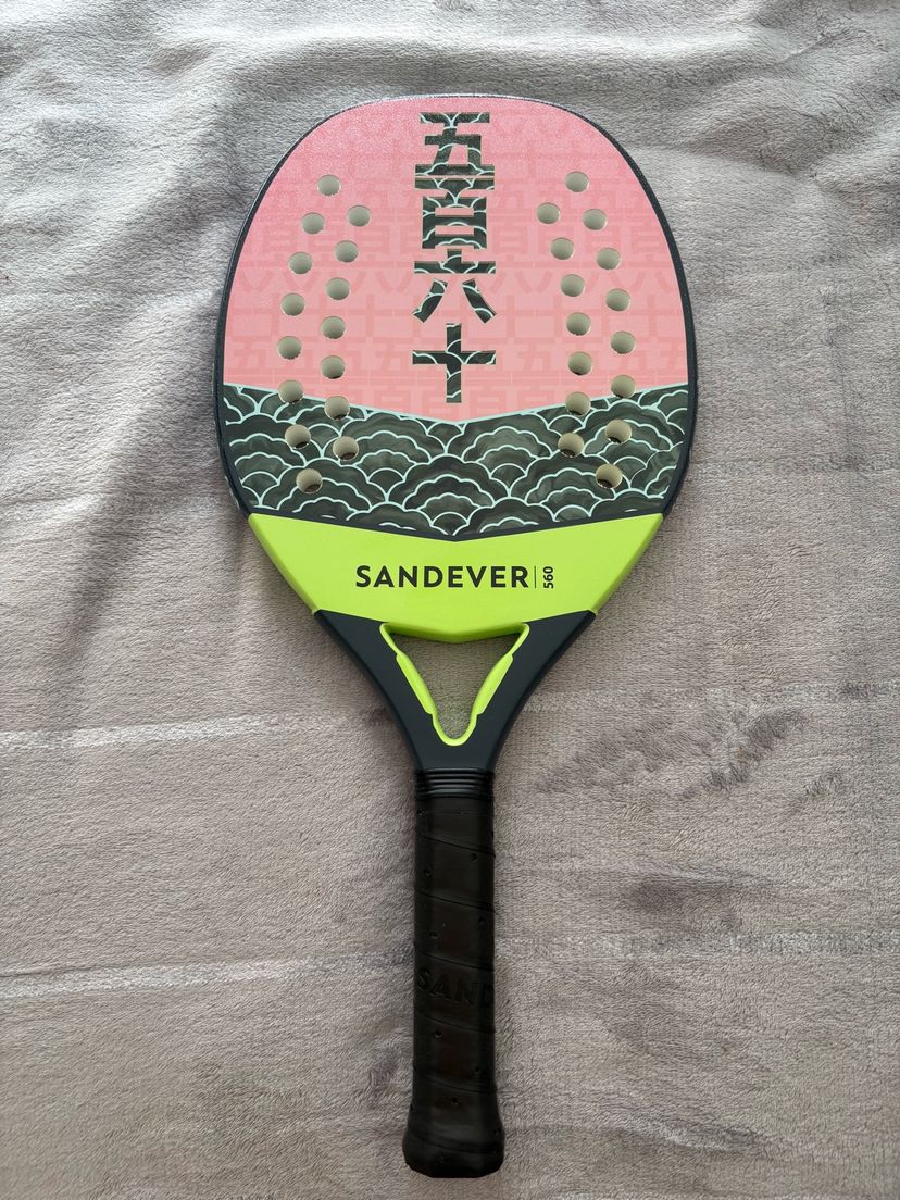 Raquete Beach Tenis Sandever 560 | Item p/ Esporte e Outdoor Sandever ...
