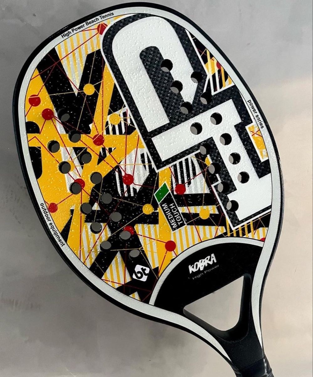 Raquete de Beach Tennis Hp Kobra Item p/ Esporte e Outdoor Hp Nunca