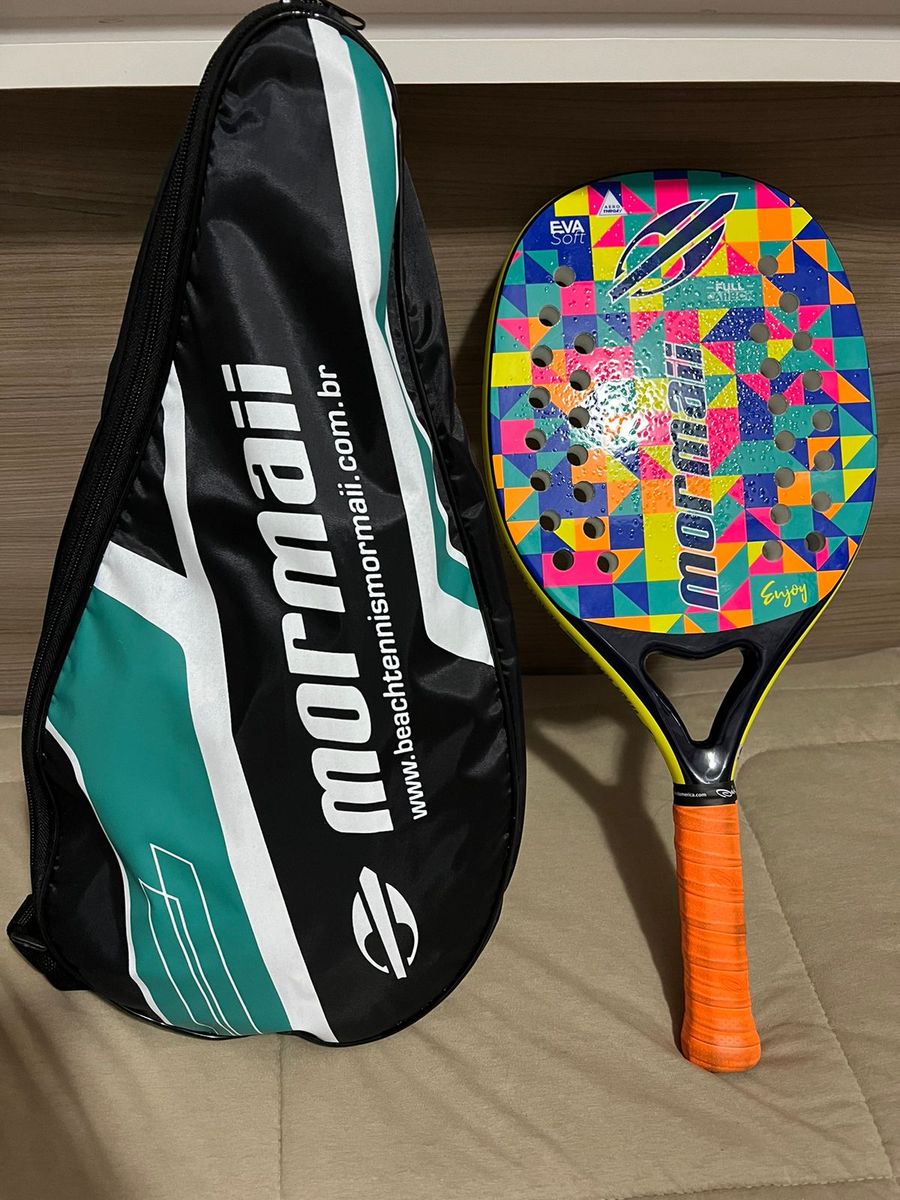 Raquete de Beach Tennis Mormaii Joy Moda Esportiva Feminina Mormaii