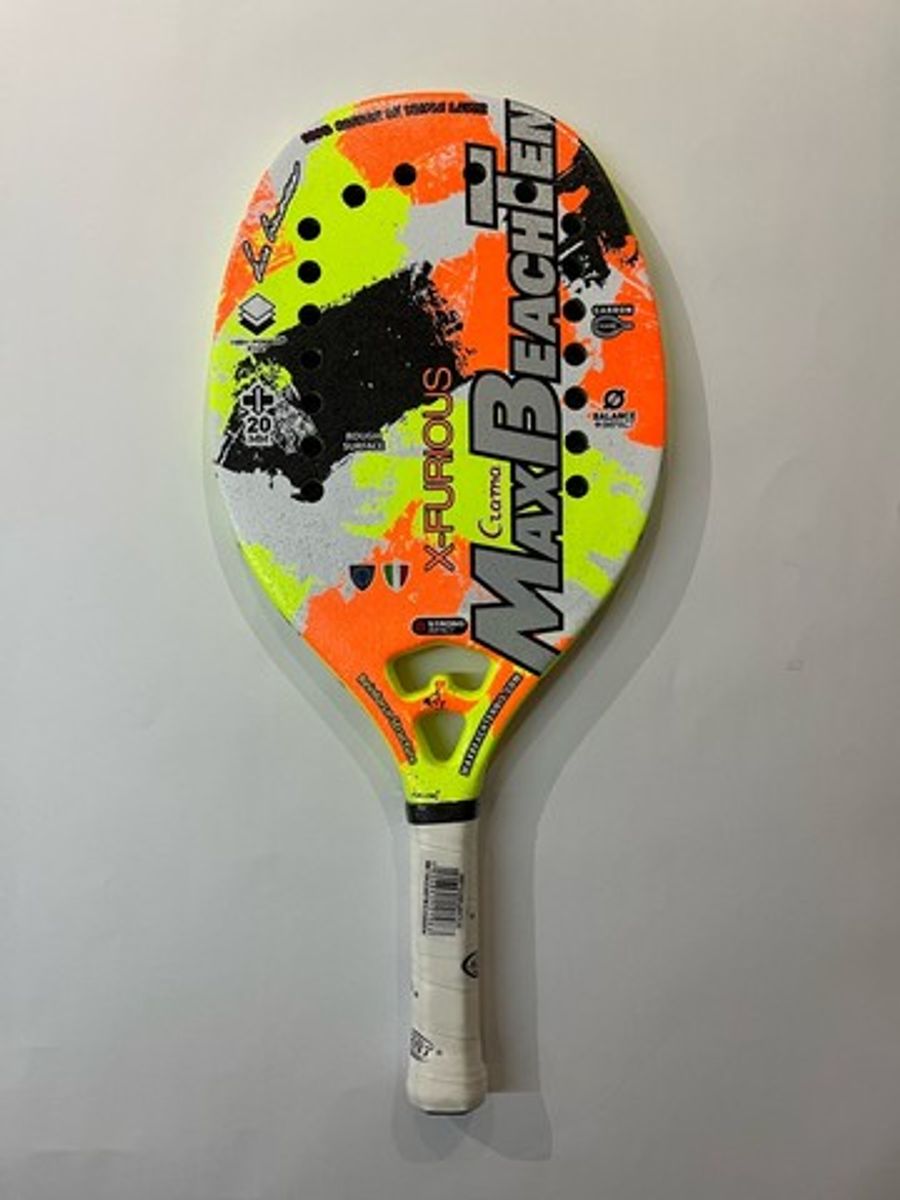 Raquete de Beach Tennis Item p/ Esporte e Outdoor Max Beach Tennis